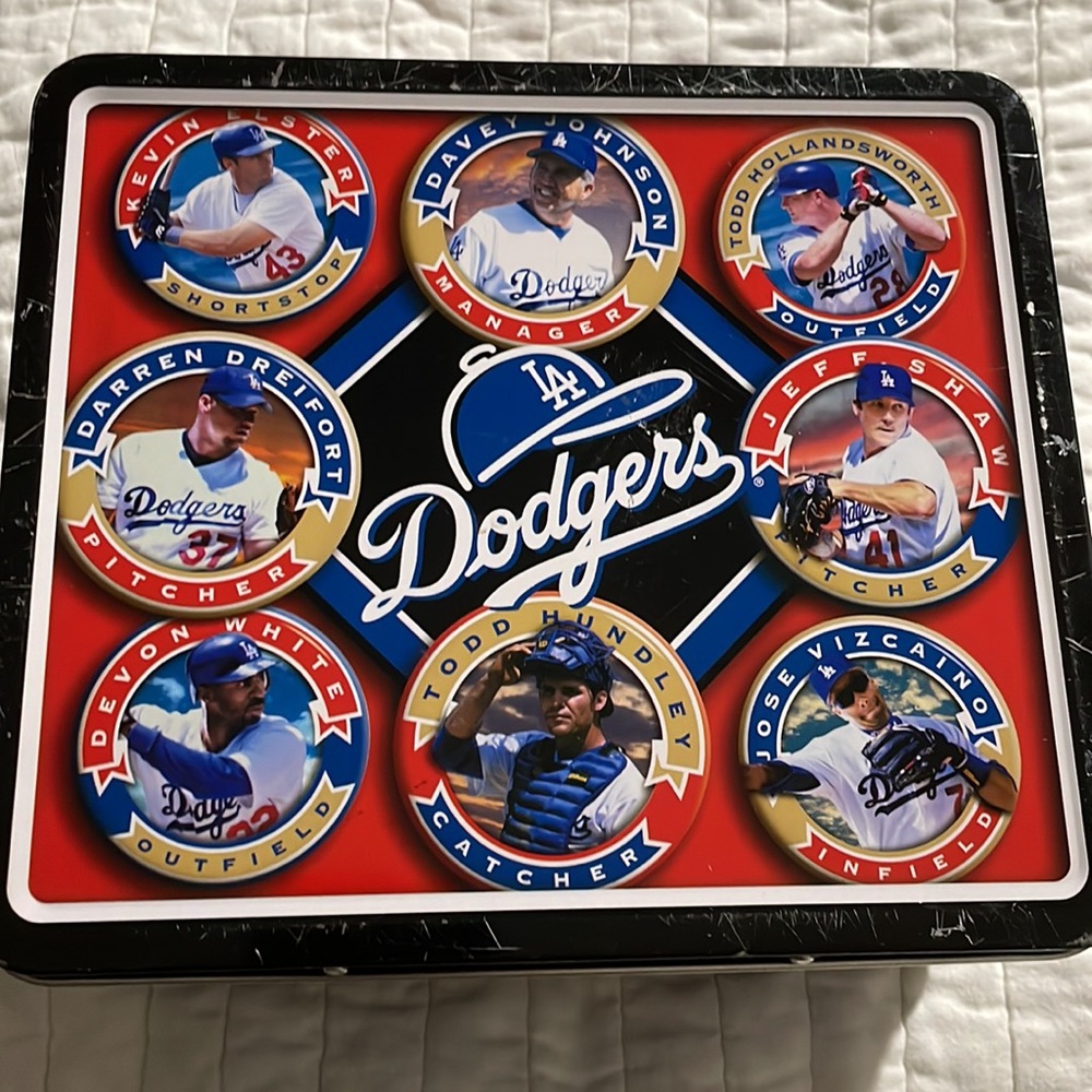Los Angeles Dodgers Lunch Box (Tin Box) - Picture 3 of 8